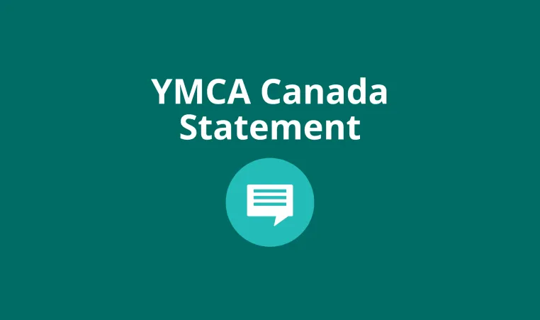 YMCA Canada statement